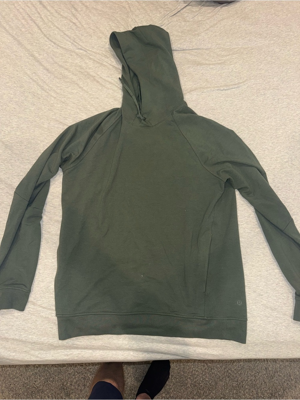 lululemon athletica Men's Hoodie Sweatshirt in Olive Green